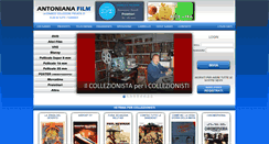 Desktop Screenshot of antonianafilm.it